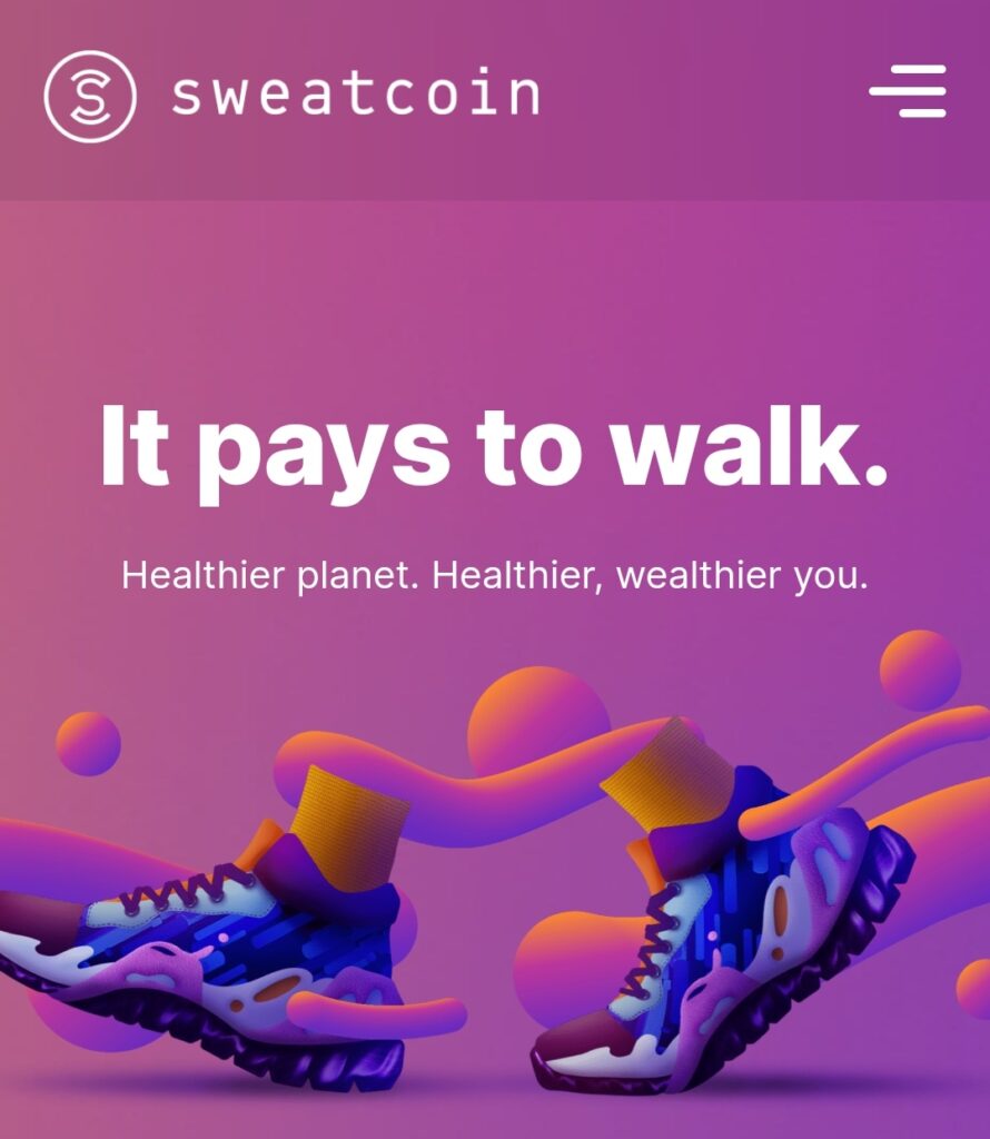 Sewatcoint pays to walk.